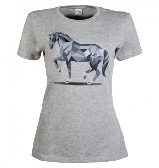 HKM GRAPHICAL HORSE WOMEN'S EQUESTRIAN T-SHIRT