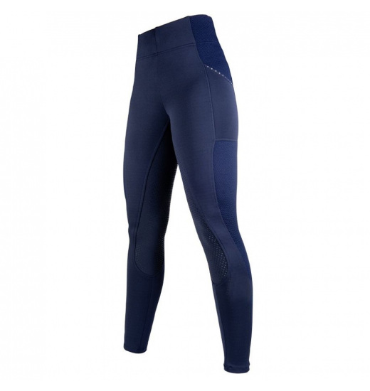 HKM MESH STYLE WOMEN'S EQUESTRIAN FULL GRIP LEGGINGS