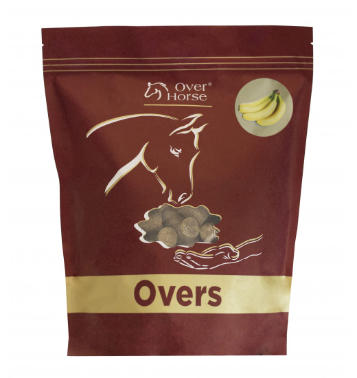 OVER HORSE OVERS HORSE SNACKS FLAVORED BANANA 1 KG