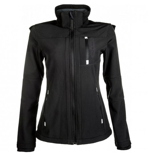 HKM KURTKA CZARNA SOFTSHELL SPORT DZIECIĘCA