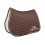 EQUILINE OCTAGON OUTLINE HORSE SADDLE PAD BROWN