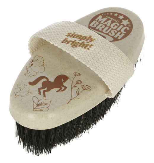 MAGIC BRUSH WATER LILY HORSE SHINIG BODY BRUSH