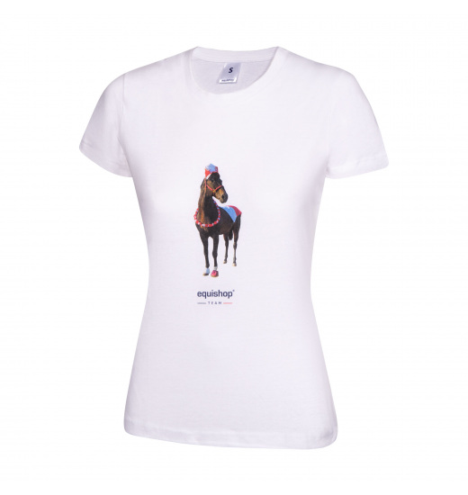 EQUISHOP TEAM WOMEN'S T-SHIRT HORSE POLAND