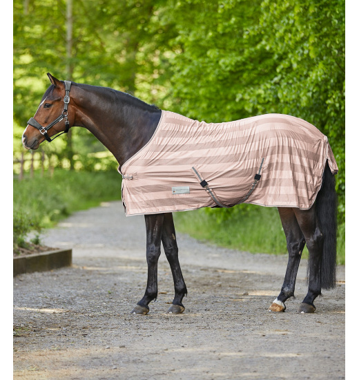 WALDHAUSEN FLY RUG ECONOMIC CROSS SURCINGLES PINK