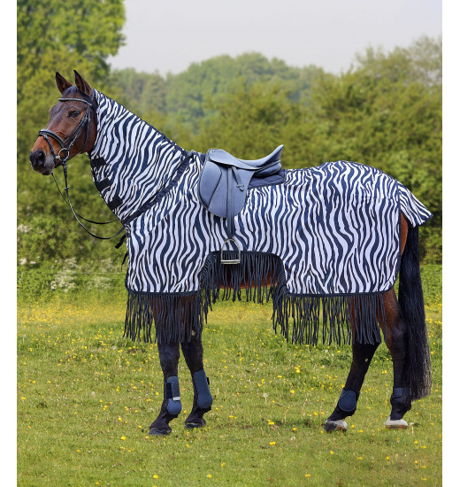 WALDHAUSEN FLY SHEET WITH SADDLE CUT AND FRINGES