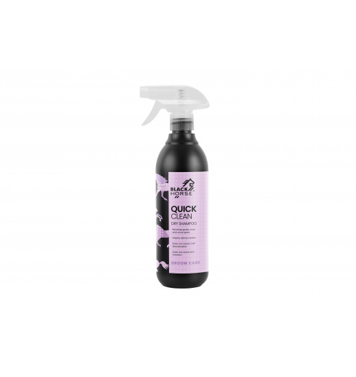 BLACK HORSE QUICK CLEAN SUCHY SZAMPON DLA KONIA 500ML