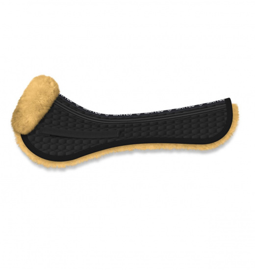 MATTES CORRECTION+ JUMPING NUMNAH SADDLE PAD FRONT FUR BLACK