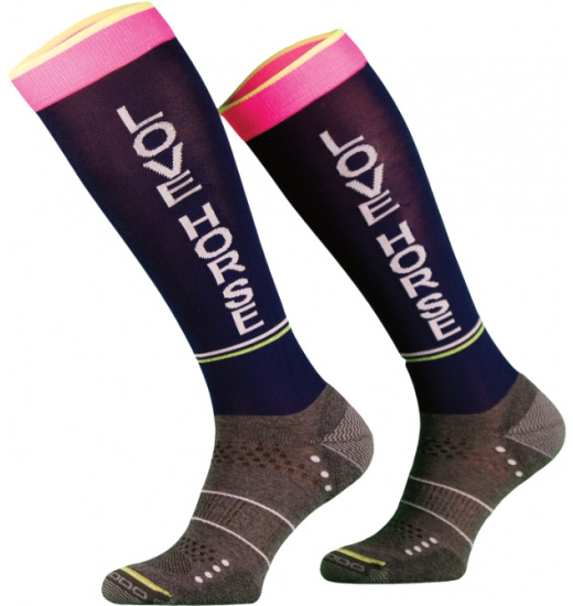 COMODO TECHNICAL SOFT EQUESTRIAN SOCKS NAVY