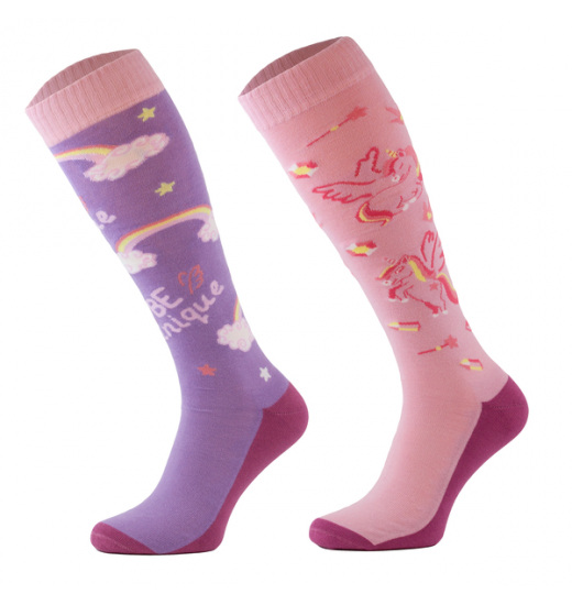 COMODO EQUESTRIAN SOFT SOCKS IN FUNNY DESIGN BE UNIQUE