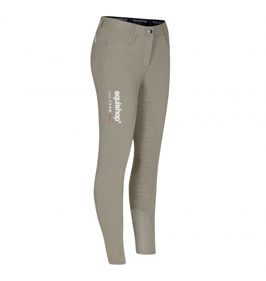 EQUISHOP TEAM WOMEN’S EQUESTRIAN FULL GRIP BREECHES