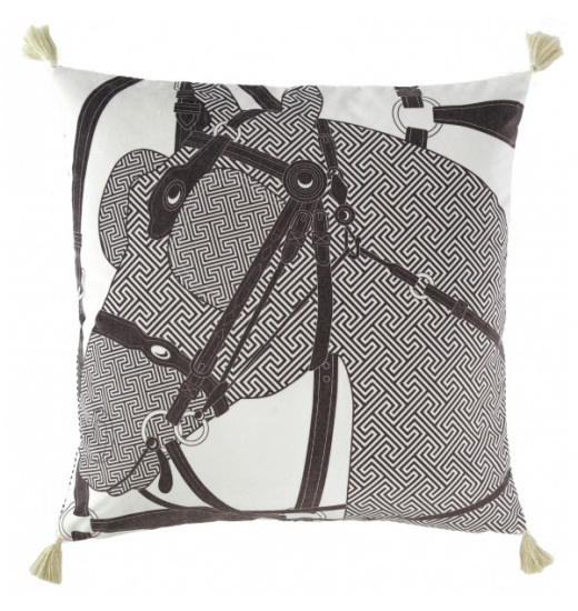 HERITAGE LUXE CUSHION NEW LUXURY LINE BLACK