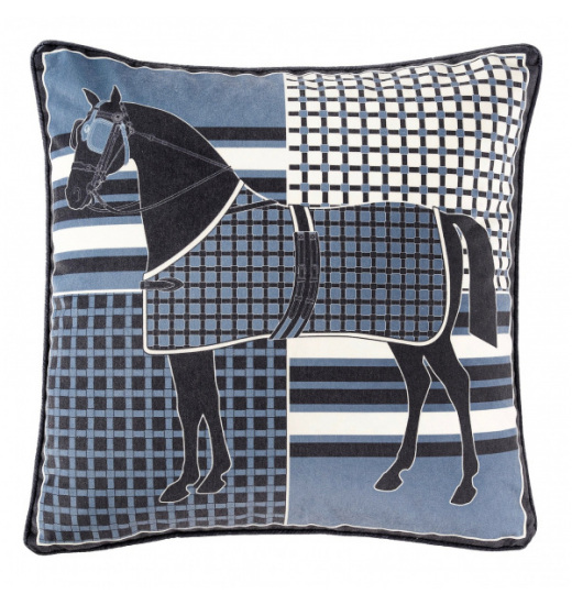 BLANKET HORSE NEW LUXURY LINE BROWN BLUE