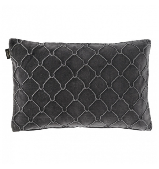 HORSE SHOE CUSHION GREY