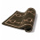 Adamsbro RUG WITH AN EQUESTRIAN MOTIFF KHAKI