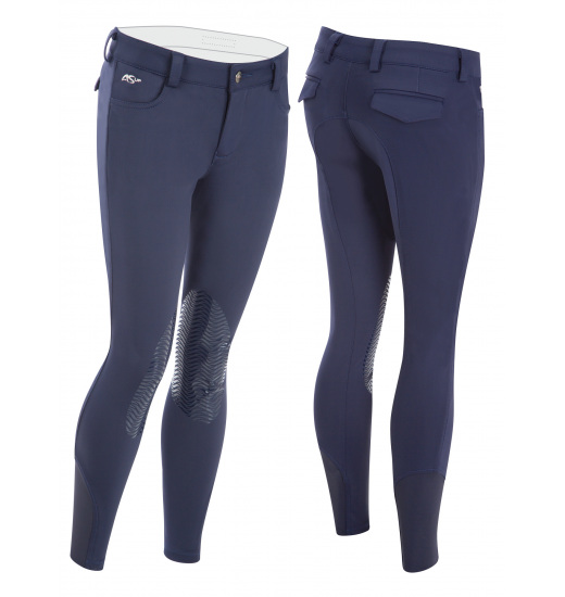 ANNA SCARPATI SASKI KIDS' EQUESTRIAN BREECHES