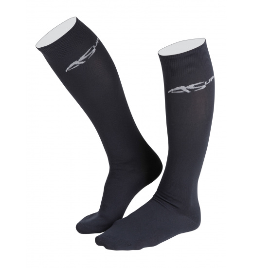 ANNA SCARPATI NUOVA DEHLI UNISEX EQUESTRIAN KNEE SOCKS NAVY