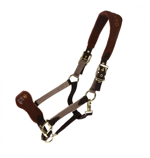 Kingsland KINGSLAND HALFTER Z POLAREM I BAWEŁNĄ