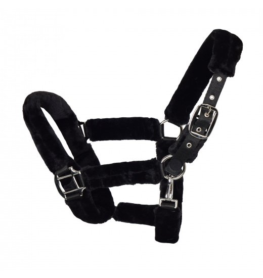 KINGSLAND NIKKEY HORSE HALTER BLACK