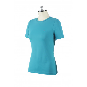 ANIMO FIBI T-SHIRT TURKUSOWY JEŹDZIECKI DAMSKI
