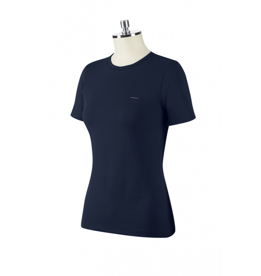 ANIMO FIBI WOMEN'S RIDING T-SHIRT NAVY