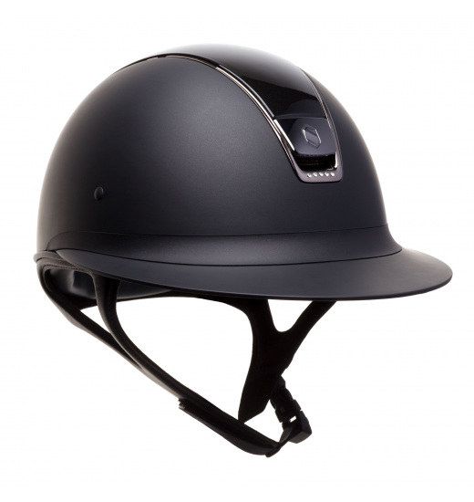 KASK MISS SHIELD / BLACK GLOSSY TOP / BLACK CHROME + 5 SWARO CZARNY