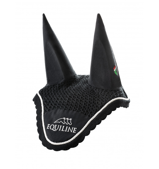 EQUILINE OUTLINE HORSE FLY HAT BLACK