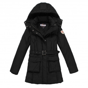 VELA DŁUGI PŁASZCZ Z PASKIEM DAMSKI - 1 w kategorii: płaszcze do jazdy konnej