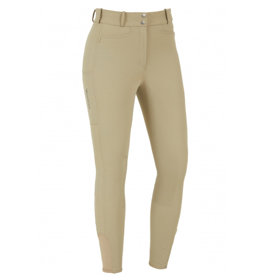 KINGSLAND KADI E-TEC WOMEN'S EQUESTRIAN FULL GRIP BREECHES BEIGE