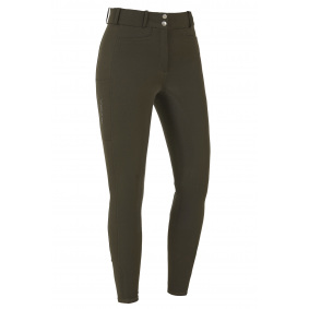 KINGSLAND KADI E-TEC WOMEN'S EQUESTRIAN FULL GRIP BREECHES KHAKI
