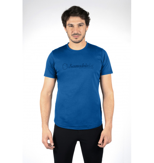 SAMSHIELD LIAM T-SHIRT JEŹDZIECKI Z KRÓTKIM RĘKAWEM MĘSKI BLAU