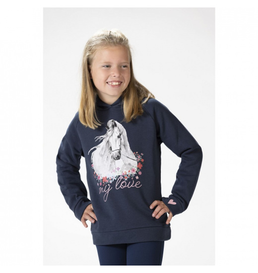 HKM HORSE SPIRIT GIRLS' EQUESTRIAN HOODIE Equestrian Shop