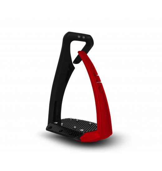 FREEJUMP SOFT UP PRO PLUS RIDING STIRRUPS BLACK