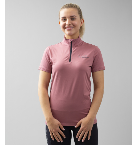 KINGSLAND OSIRIS LADIES 1/2 ZIP TRAINING SHIRT PINK