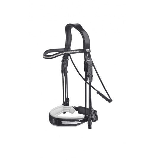 Prestige Italia PRESTIGE ITALIA UJEŻDŻENIOWE PODWÓJNE OGŁOWIE JEŹDZIECKIE 3E158