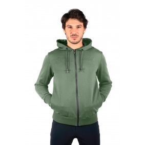 SAMSHIELD BONITO MEN'S FULL ZIP RIDING SWEATSHIRT KHAKI