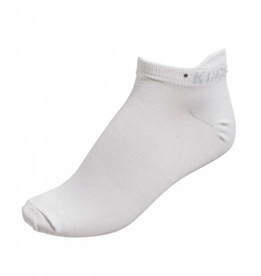 KINGSLAND KLPRAISE UNISEX SHORT RIDING SOCKS 2-PACK WHITE