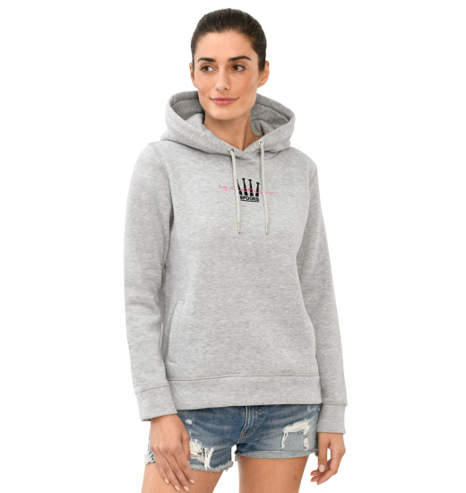 SPOOKS LUHNA WOMEN'S RIDING HOODIE GREY