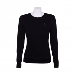 SAMSHIELD BELLA BLAZON BLUZA JEŹDZIECKA DAMSKA SCHWARZ