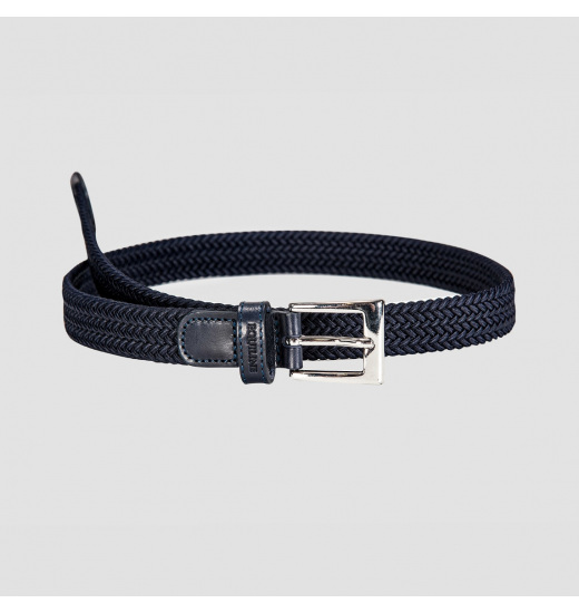 EQUILINE MAGGIE EQUESTRIAN ELASTIC BELT WITH RECTANGLE BUCKLE