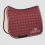 EQUILINE OCTAGON OUTLINE HORSE SADDLE PAD MAROON