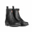 HORZE ROSE LEATHER JODPHUR BOOTS WITH FRONT ZIPPER BLACK