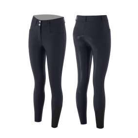 ANNA SCARPATI SERSE WOMEN'S FULL GRIP RIDING BREECHES NAVY