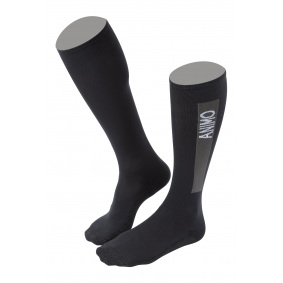 ANIMO TONKS PODKOLANÓWKI CZARNE JEŹDZIECKIE UNISEX