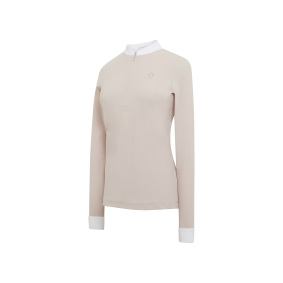 SAMSHIELD LOUISY NŐI HOSSZÚ UJJÚ VERSENYPÓLÓ RÓZSASZÍN