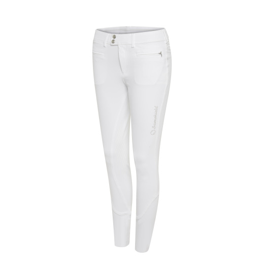 SAMSHIELD DIANE WOMEN'S FULL GRIP EQUESTRIAN BREECHES WHITE