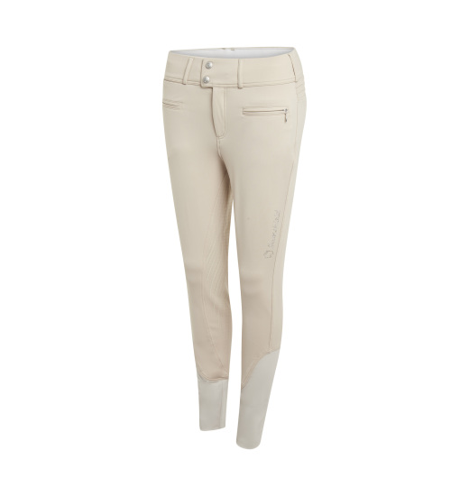 SAMSHIELD CLARA WINTER WOMEN'S FULL GRIP RIDING BREECHES BEIGE