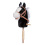 HKM BELLA HOBBY HORSE WITH SOUND BLACK