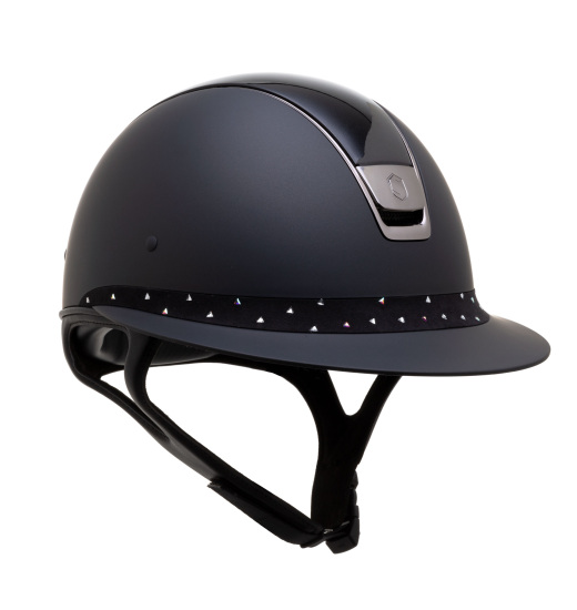 KASK MISS SHIELD / CRYSTAL COMET BLACK TOP / CRYSTAL COMET LIGHT BLACK FRONTAL / CZARNY