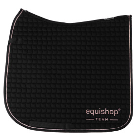EQUISHOP TEAM BY ESKADRON SCHABRACKE MIT LOGO SCHWARZ