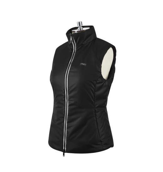 ANIMO LACEY WOMEN'S EQUESTRIAN PADDED VEST BLACK